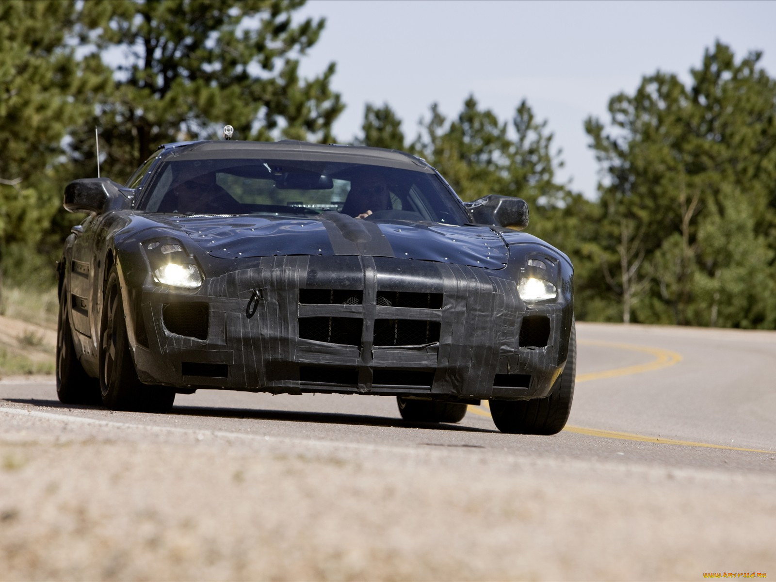 2011, mercedes, benz, sls, 